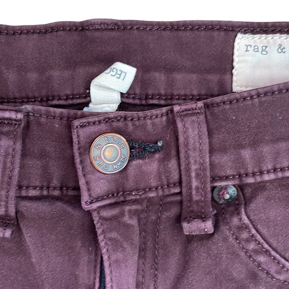 Rag & Bone Mulberry Legging Jeans size 25 - Picture 5 of 10